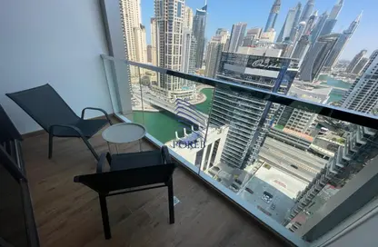 Apartment - 1 Bedroom - 2 Bathrooms for rent in Dubai Marina Moon Tower - Dubai Marina - Dubai