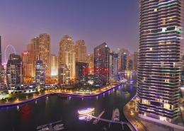 Outdoor Building image for: Studio - 1 bathroom for sale in Marina Star - Dubai Marina - Dubai, Image 1