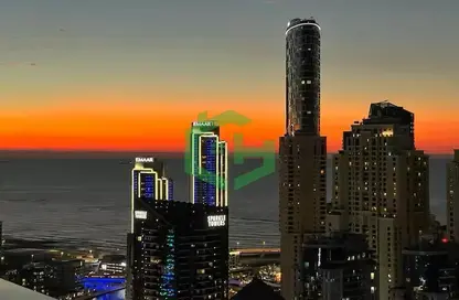 Apartment - 4 Bedrooms - 4 Bathrooms for rent in Horizon Tower - Dubai Marina - Dubai