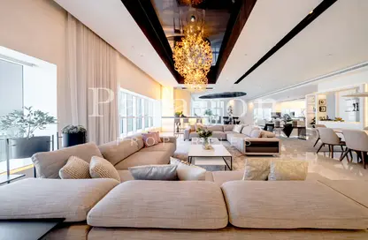 Penthouse - 4 Bedrooms - 6 Bathrooms for rent in Elite Residence - Dubai Marina - Dubai
