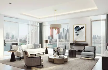 Apartment - 3 Bedrooms - 4 Bathrooms for sale in Palace Beach Residence - EMAAR Beachfront - Dubai Harbour - Dubai