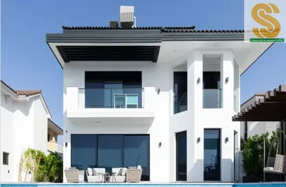 Villa - 6 Bedrooms - 6 Bathrooms for rent in Garden Homes Frond O - Garden Homes - Palm Jumeirah - Dubai