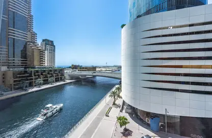 Apartment - Studio - 1 Bathroom for rent in Cayan Tower - Dubai Marina - Dubai
