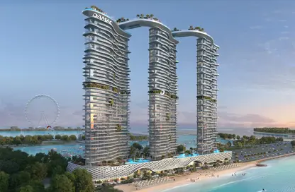Apartment - 3 Bedrooms - 4 Bathrooms for sale in Damac Bay 2 - Dubai Harbour - Dubai