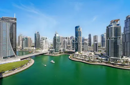 شقة - غرفة نوم - 2 حمامات للايجار في برج فيرفيلد - بارك أيلندز - دبي مارينا - دبي