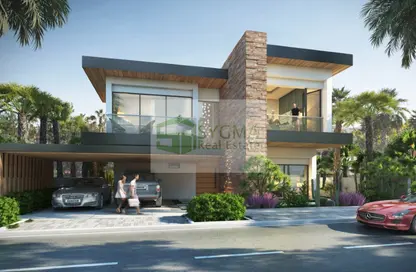 Townhouse - 4 Bedrooms - 5 Bathrooms for sale in Costa Brava 1 - Costa Brava at DAMAC Lagoons - Damac Lagoons - Dubai