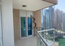 صورةشرفة لـ: شقة - 2 غرف نوم - 3 حمامات للكراء في برج الحبتور - دبي مارينا - دبي, صورة 1