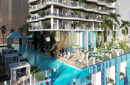 Apartment - Studio - 1 Bathroom for sale in Chic Tower - Business Bay - Dubai