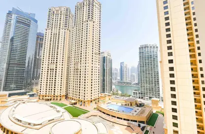 شقة - غرفة نوم - 2 حمامات للايجار في مرجان 2 - مرجان - مساكن شاطئ الجميرا - دبي