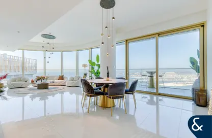 Apartment - 3 Bedrooms - 3 Bathrooms for sale in Grand Bleu Tower 1 - EMAAR Beachfront - Dubai Harbour - Dubai