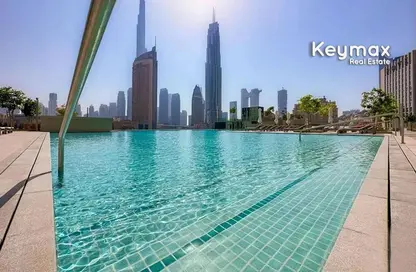 Pool image for: Apartment - 2 Bedrooms - 2 Bathrooms for rent in Downtown Views II Tower 2 - Downtown Views II - Downtown Dubai - Dubai, Image 1