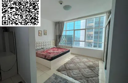 Apartment - 1 Bedroom - 2 Bathrooms for rent in Orient Tower 1 - Orient Towers - Al Bustan - Ajman