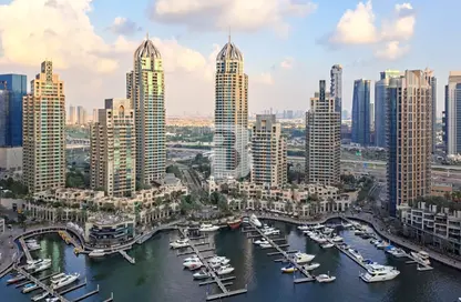 Apartment - 2 Bedrooms - 2 Bathrooms for rent in Iris Blue - Dubai Marina - Dubai