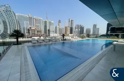 Apartment - 1 Bedroom - 1 Bathroom for rent in Hamilton Tower - Business Bay - Dubai