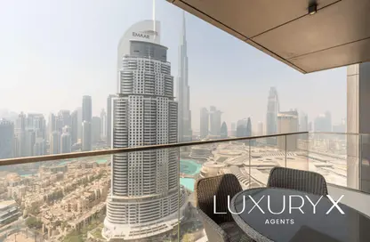 Apartment - 3 Bedrooms - 3 Bathrooms for rent in Boulevard Point - Downtown Dubai - Dubai