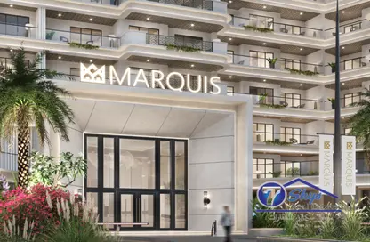 Outdoor Building image for: Apartment - 1 Bedroom - 2 Bathrooms for sale in Marquis Insignia - Arjan - Dubai, Image 1