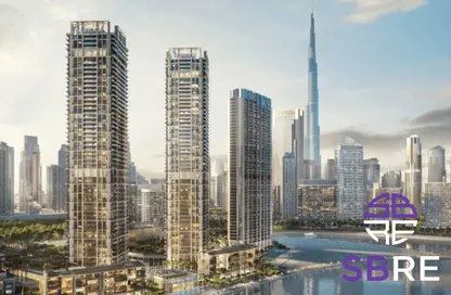 Apartment - Studio - 1 Bathroom for sale in Peninsula Four - Peninsula - Business Bay - Dubai