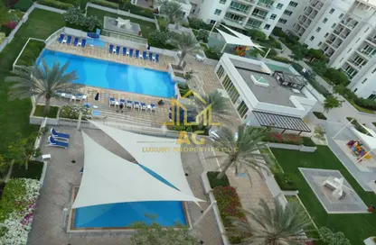 Pool image for: Apartment - 2 Bedrooms - 2 Bathrooms for rent in Al Samar 2 - Al Samar - Greens - Dubai, Image 1