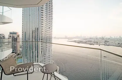 Balcony image for: Apartment - 3 Bedrooms - 3 Bathrooms for rent in Address Harbour Point Tower 2 - Address Harbour Point - Dubai Creek Harbour (The Lagoons) - Dubai, Image 1