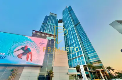 دوبلكس - 2 غرف نوم - 2 حمامات للايجار في أبراج نيشن تاورز - شارع الكورنيش - أبوظبي