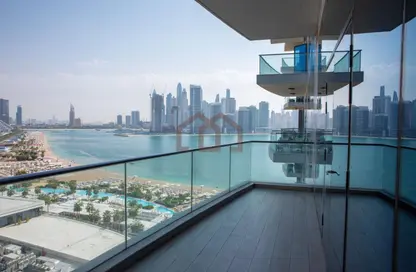 Balcony image for: Apartment - 3 Bedrooms - 4 Bathrooms for rent in Oceana Southern - Oceana - Palm Jumeirah - Dubai, Image 1