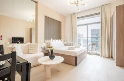 Apartment - Studio - 1 Bathroom for rent in Laya Heights - Dubai Studio City - Dubai