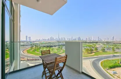 Apartment - 1 Bedroom - 1 Bathroom for rent in Farhad Azizi Residence - Al Jaddaf - Dubai