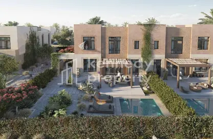 Outdoor House image for: Villa - 2 Bedrooms - 4 Bathrooms for sale in Al Jurf Gardens - AlJurf - Ghantoot - Abu Dhabi, Image 1