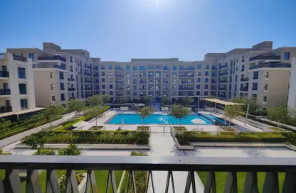 Apartment - 3 Bedrooms - 4 Bathrooms for rent in Cyan Beach Residence - Maryam Beach Residence - Maryam Island - Sharjah