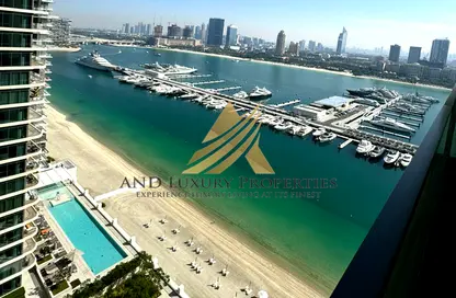 Water View image for: Apartment - 1 Bedroom - 1 Bathroom for rent in Marina Vista - EMAAR Beachfront - Dubai Harbour - Dubai, Image 1