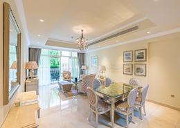 Living / Dining Room image for: Apartment - 2 bedrooms - 3 bathrooms for sale in Kempinski Palm Residence - The Crescent - Palm Jumeirah - Dubai, Image 1