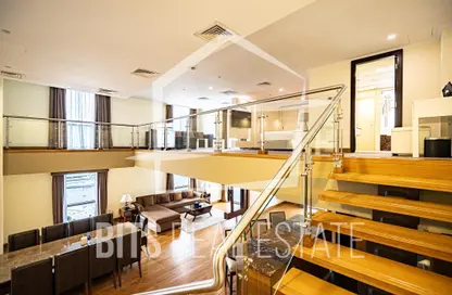 Stairs image for: Duplex - 1 Bedroom - 2 Bathrooms for rent in Roda Amwaj Suites - Amwaj - Jumeirah Beach Residence - Dubai, Image 1