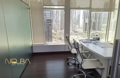 مكتب - استوديو للايجار في برج كلوفر - الخليج التجاري - دبي