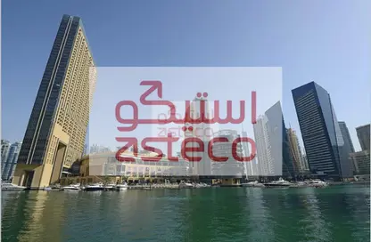 Apartment - 1 Bathroom for sale in Silverene Tower B - Silverene - Dubai Marina - Dubai
