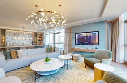 Penthouse - 4 Bedrooms - 5 Bathrooms for rent in InterContinental Dubai Marina - Dubai Marina - Dubai