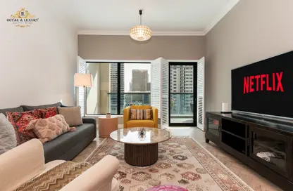 Apartment - 1 Bedroom - 1 Bathroom for rent in Time Place Tower - Dubai Marina - Dubai