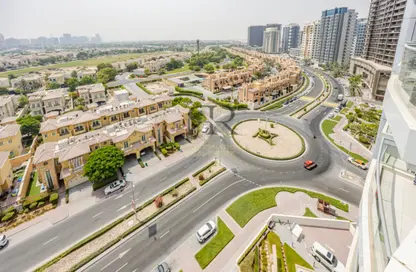 شقة - غرفة نوم - 2 حمامات للبيع في برج الكريكت - مدينة دبي الرياضية - دبي