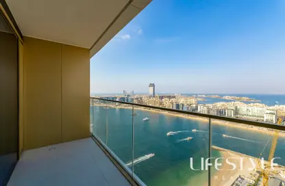 Apartment - 1 Bedroom - 1 Bathroom for sale in Grand Bleu Tower 1 - EMAAR Beachfront - Dubai Harbour - Dubai