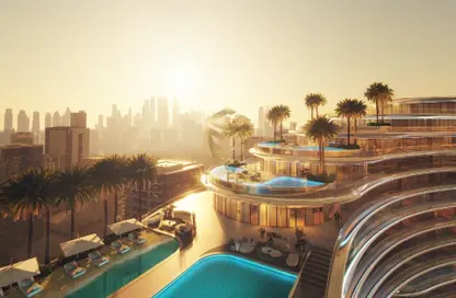 Apartment - Studio - 1 Bathroom for sale in Binghatti Aquarise - Business Bay - Dubai