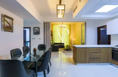 Kitchen image for: Apartment - 2 Bedrooms - 2 Bathrooms for rent in Glamz by Danube - Glamz - Al Furjan - Dubai, Image 1