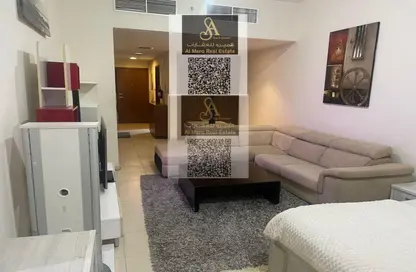 Apartment - Studio - 1 Bathroom for rent in Ajman One Tower 1 - Ajman One - Ajman Downtown - Ajman