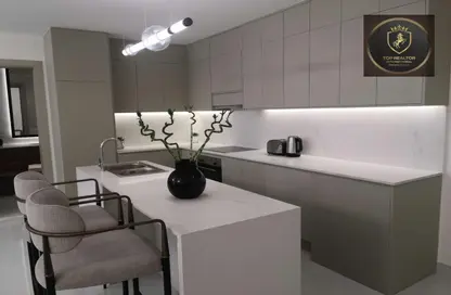 صورة لـ مطبخ دوبلكس - 4 غرف نوم - 5 حمامات للبيع في إكويتي أركيد - الفرجان - دبي ، صورة رقم 1