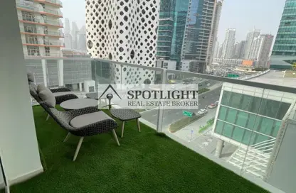 شقة - 2 غرف نوم - 3 حمامات للايجار في AG برج - الخليج التجاري - دبي