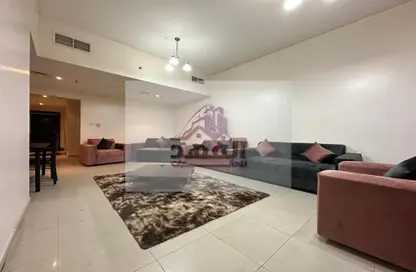 Living Room image for: Apartment - 2 Bedrooms - 3 Bathrooms for rent in Ajman Twins - Al Nuaimiya - Ajman, Image 1