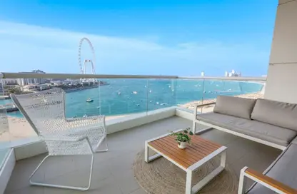Apartment - 2 Bedrooms - 2 Bathrooms for rent in Al Bateen Residences - Jumeirah Beach Residence - Dubai