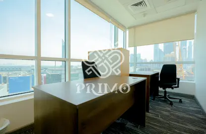 Business Centre - Studio - 1 Bathroom for rent in Concord Tower - Dubai Media City - Dubai