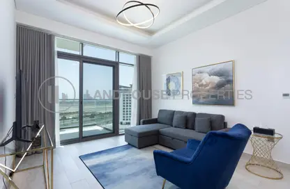 Living Room image for: Apartment - 1 Bedroom - 2 Bathrooms for rent in Farhad Azizi Residence - Al Jaddaf - Dubai, Image 1