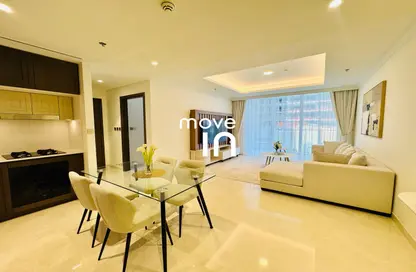 Apartment - 1 Bedroom - 1 Bathroom for rent in Palace Beach Residence - EMAAR Beachfront - Dubai Harbour - Dubai