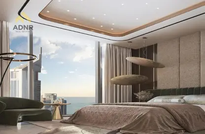 شقة - غرفة نوم - 2 حمامات للبيع في برج عزيزي - شارع الشيخ زايد - دبي