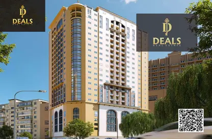 Apartment - 2 Bedrooms - 3 Bathrooms for sale in Nuaimia Two Tower - Al Nuaimiya - Ajman